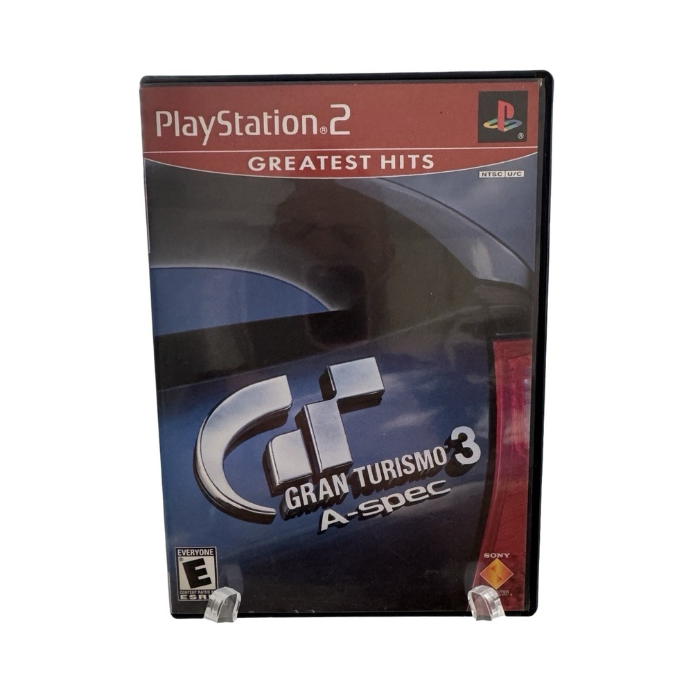 Gran Turismo 3 A-Spec Sony PlayStation 2‎ PS2 Greatest Hits Racing Sim 2001